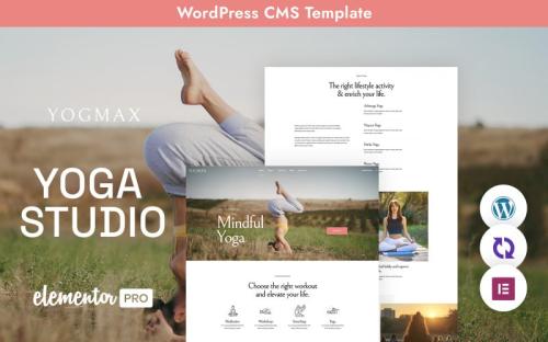 Yogmax - Yoga Studio Multipurpose Responsive WordPress Theme theme free